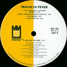 Load image into Gallery viewer, John Travolta : Travolta Fever (2xLP, Comp)