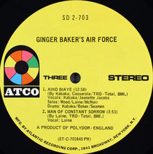 Load image into Gallery viewer, Ginger Baker's Air Force : Ginger Baker's Air Force (2xLP, Album, PR )
