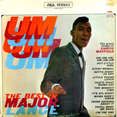 Major Lance : Um, Um, Um, Um, Um, Um - The Best Of Major Lance (LP, Comp)