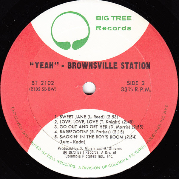 Buy Brownsville Station : Yeah! (LP, Album, BW ) Online for