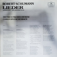Load image into Gallery viewer, Robert Schumann - Dietrich Fischer-Dieskau ∙ Christoph Eschenbach : Lieder Op. 24 ∙ Aus "Myrthen" Op. 25 (LP)