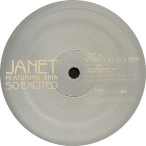 Janet* featuring Khia : So Excited (12", Single)