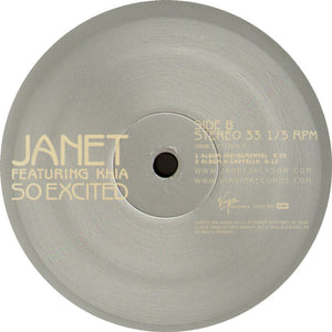 Janet* featuring Khia : So Excited (12", Single)