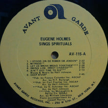 Load image into Gallery viewer, Eugene Holmes : Holmes Sings Spirituals (LP, Album)