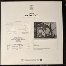 Load image into Gallery viewer, Puccini* - Renata Scotto, Alfredo Kraus, Sherrill Milnes, Carol Neblett, Matteo Manuguerra, Paul Plishka, Renato Capecchi, Italo Tajo, Ambrosian Opera Chorus*, National Philharmonic Orchestra, James Levine (2) : La Bohème (2xLP + Box)