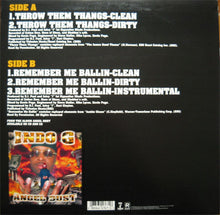 Load image into Gallery viewer, Indo G : Throw Them Thangs / Remember Me Ballin (12&quot;)