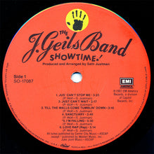 Load image into Gallery viewer, The J. Geils Band : Showtime! (LP, Album, Win)