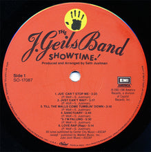 Load image into Gallery viewer, The J. Geils Band : Showtime! (LP, Album, Win)