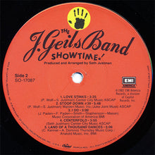 Load image into Gallery viewer, The J. Geils Band : Showtime! (LP, Album, Win)