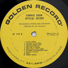Load image into Gallery viewer, Golden Orchestra And Chorus : Official TV Romper Room Activity Songs (LP)