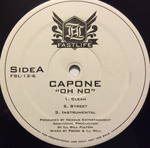 Load image into Gallery viewer, Capone (3) : Oh No / Under Mi Sensi (12&quot;, Promo)