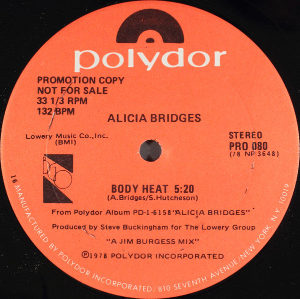 Alicia Bridges : Body Heat (12