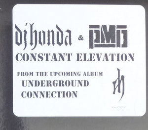 DJ Honda & PMD : Constant Elevation (12", Whi)