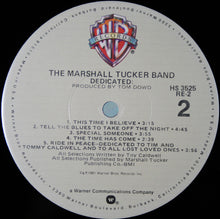 Load image into Gallery viewer, The Marshall Tucker Band : Dedicated (LP, Album, Jac)
