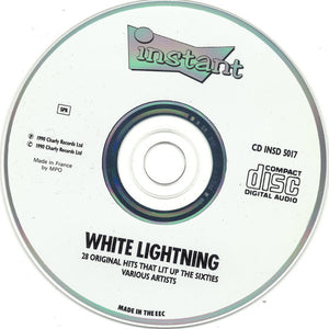 Various : White Lightning (28 Original Hits That Lit Up The Sixties) (CD, Comp)