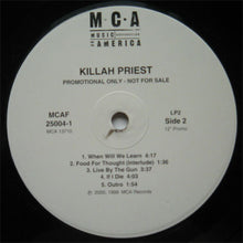 Load image into Gallery viewer, Killah Priest : View From Masada (2xLP, Album, Promo)
