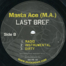 Load image into Gallery viewer, Masta Ace : Brooklyn Blocks / Last Bref (12&quot;)