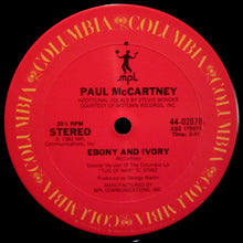 Load image into Gallery viewer, Paul McCartney : Ebony And Ivory (12&quot;)