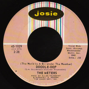 The Meters : (The World Is A Bit Under The Weather) Doodle-Oop (7", Single)