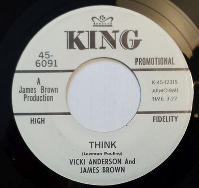 Vicki Anderson / James Brown : Nobody Cares / Think (7