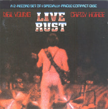 Load image into Gallery viewer, Neil Young &amp; Crazy Horse : Live Rust (CD, Album, RE)