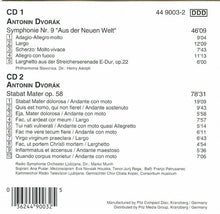 Load image into Gallery viewer, Antonín Dvořák : Symphonie Nr. 9 &quot;Aus Der Neuen Welt&quot; / &quot;Stabat Mater&quot; (2xCD, Comp)