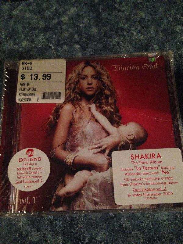 Shakira : Fijación Oral (Vol. 1) (CD, Album, Enh, Cir)