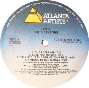 Cameo : She's Strange (LP, Album, 72 )