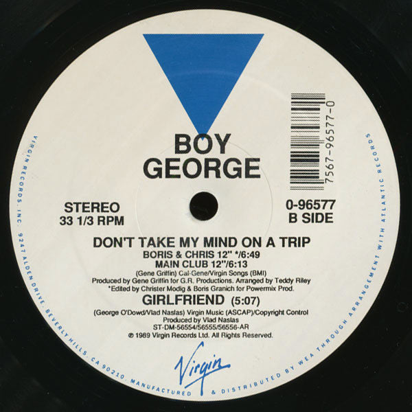 Buy Boy George Don t Take My Mind On A Trip 12