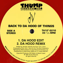 Load image into Gallery viewer, JV (4) : Back To Da Hood Of Things (12&quot;, Red)