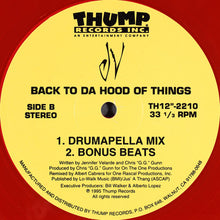 Load image into Gallery viewer, JV (4) : Back To Da Hood Of Things (12&quot;, Red)
