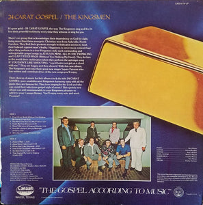 The Kingsmen (3) : 24 Carat Gospel (LP, Album)