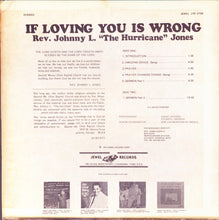 Load image into Gallery viewer, Johnny L. Jones : If Loving You Is Wrong (LP, Album)