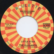 Load image into Gallery viewer, Poni-Tails / The Elegants : Born Too Late / Little Star (7&quot;, Single, RE)