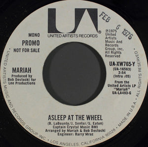 Mariah (5) : Asleep At The Wheel (7", Mono, Promo)