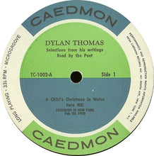 Load image into Gallery viewer, Dylan Thomas : Reading Volume 1 (LP)