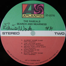 Load image into Gallery viewer, The Rascals : Search And Nearness (LP, Album, MO)