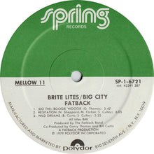 Load image into Gallery viewer, The Fatback Band : Brite Lites, Big City (LP, Album, Spe)