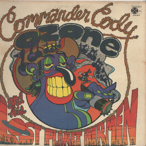 Commander Cody And His Lost Planet Airmen : Lost In The Ozone (LP, Album, RP, Ric)