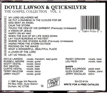 Load image into Gallery viewer, Doyle Lawson &amp; Quicksilver : The Gospel Collection Volume 1 (CD, Comp)