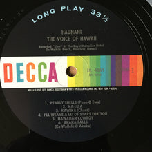Load image into Gallery viewer, Haunani* : Haunani, The Voice Of Hawaii (LP, Mono)