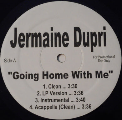 Jermaine Dupri : Going Home With Me / Jazzy Hoes (12