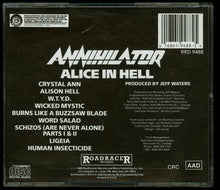 Load image into Gallery viewer, Annihilator (2) : Alice In Hell (CD, Album, Club, RP)