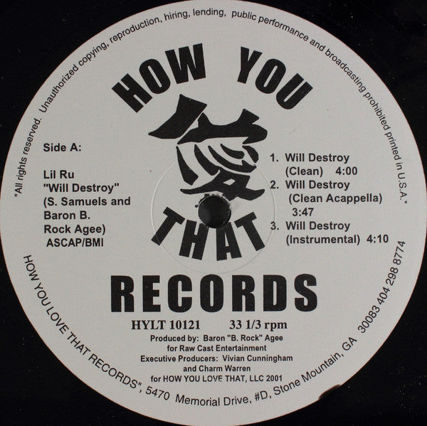 Lil Ru : Will Destroy (12