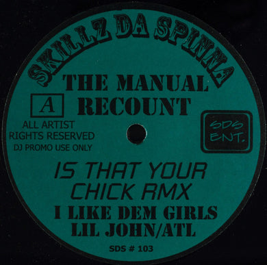 Skillz Da Spinna : The Manual Recount (12