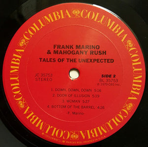 Frank Marino & Mahogany Rush : Tales Of The Unexpected (LP, Album, Pit)