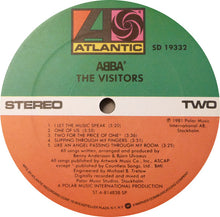 Load image into Gallery viewer, ABBA : The Visitors (LP, Album, SP )
