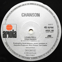 Load image into Gallery viewer, Chanson : I Can Tell (12&quot;, Single, Ltd)