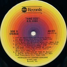 Load image into Gallery viewer, B.B. King : King Size (LP, Album)