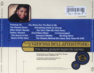 Vanessa Bell Armstrong : The Best Of Vanessa Bell Armstrong - 14 Songs (CD, Comp)